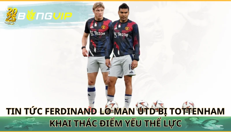 Ferdinand lo Man Utd bị Tottenham khai thác điểm yếu thể lực